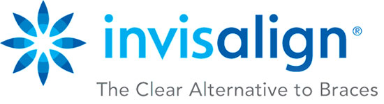 Image of the Invisalign logo with text